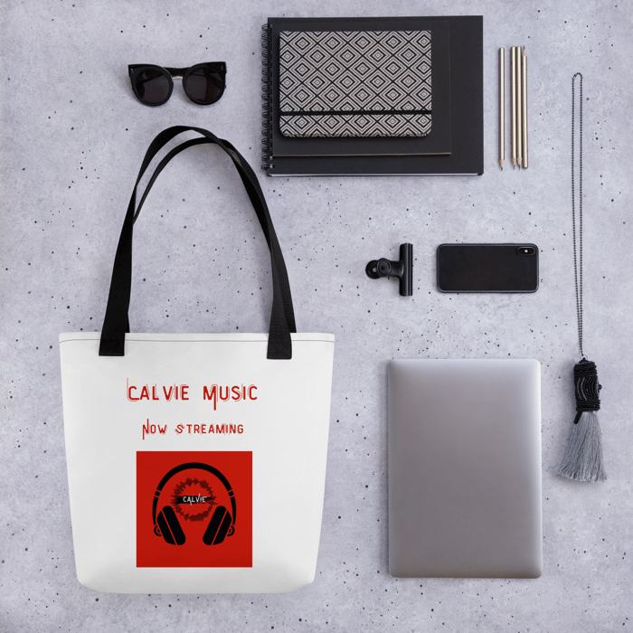 "Calvie - Now Streaming" Tote Bag image