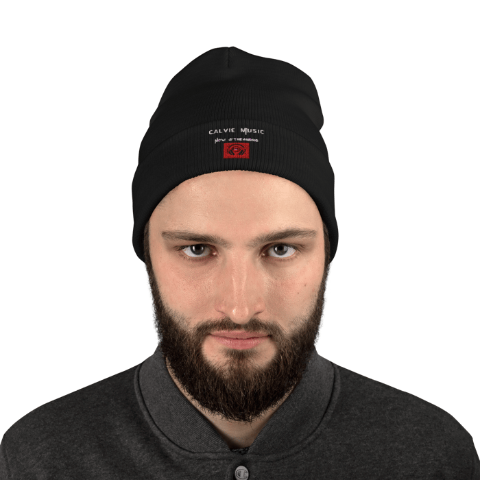 "Calvie - Now Streaming" Embroidered Beanie image