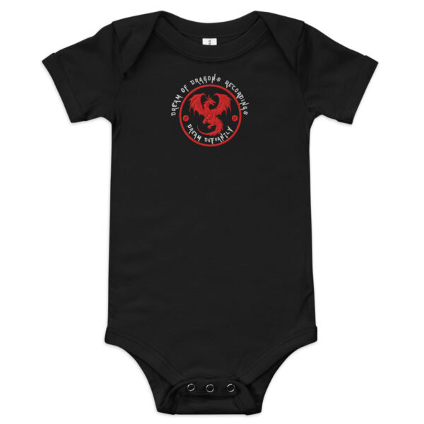 Calvie - "Now Streaming" Baby Short Sleeve One Piece - Image 2