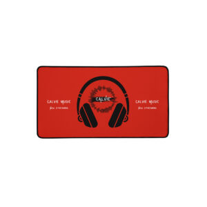 Calvie - "Now Streaming" Desk mat