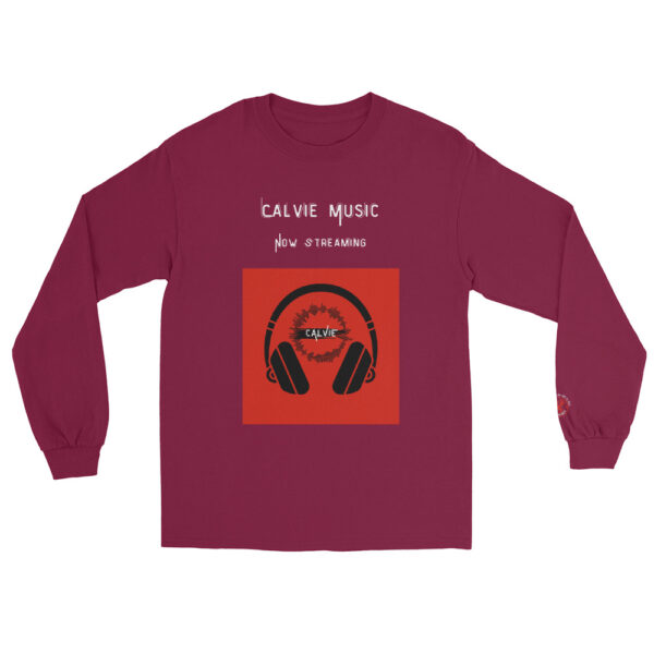 Calvie - "Now Streaming" Unisex Long Sleeve Shirt - Image 3