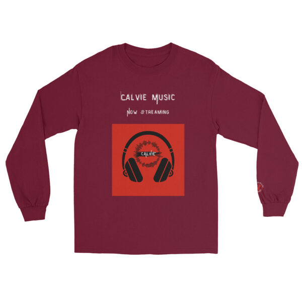 Calvie - "Now Streaming" Unisex Long Sleeve Shirt - Image 11