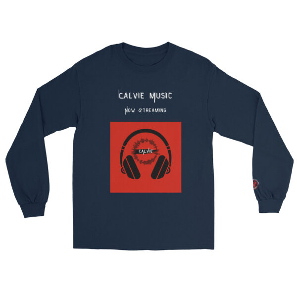 Calvie - "Now Streaming" Unisex Long Sleeve Shirt - Image 14
