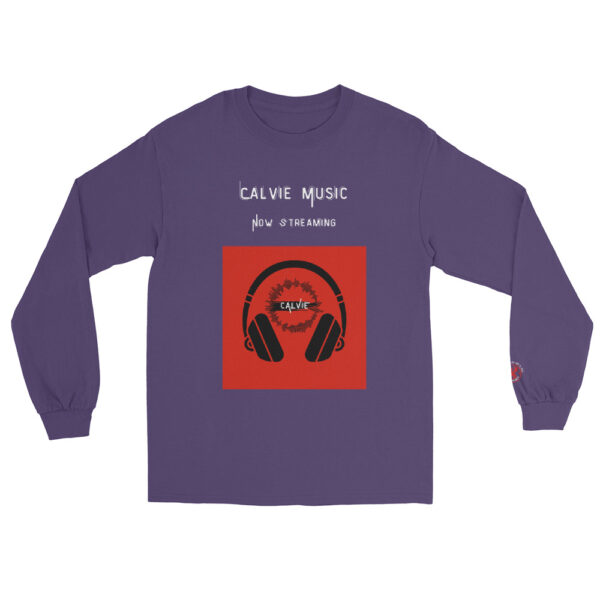 Calvie - "Now Streaming" Unisex Long Sleeve Shirt - Image 16