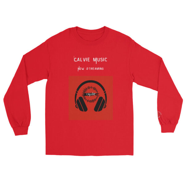 Calvie - "Now Streaming" Unisex Long Sleeve Shirt - Image 17