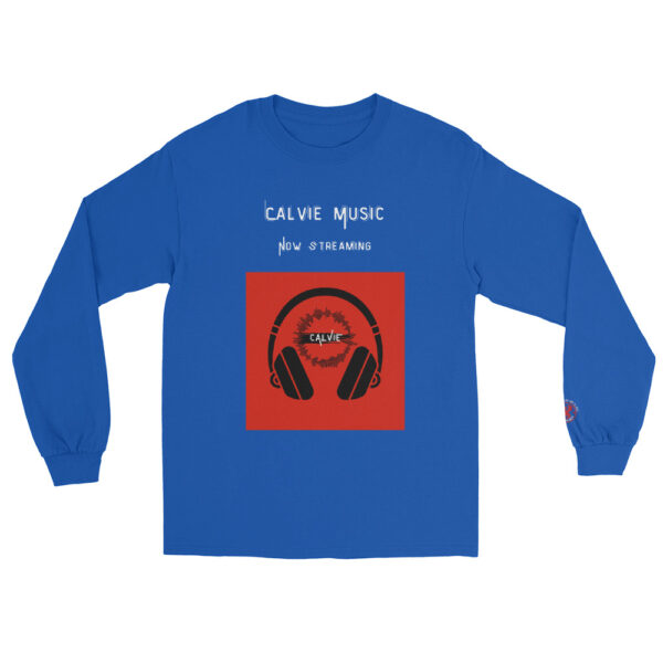 Calvie - "Now Streaming" Unisex Long Sleeve Shirt - Image 18