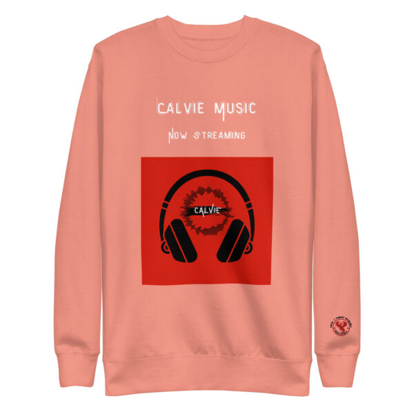 Calvie - "Now Streaming" Unisex Premium Sweatshirt - Image 6