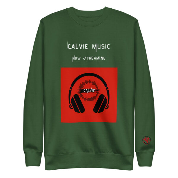 Calvie - "Now Streaming" Unisex Premium Sweatshirt - Image 7