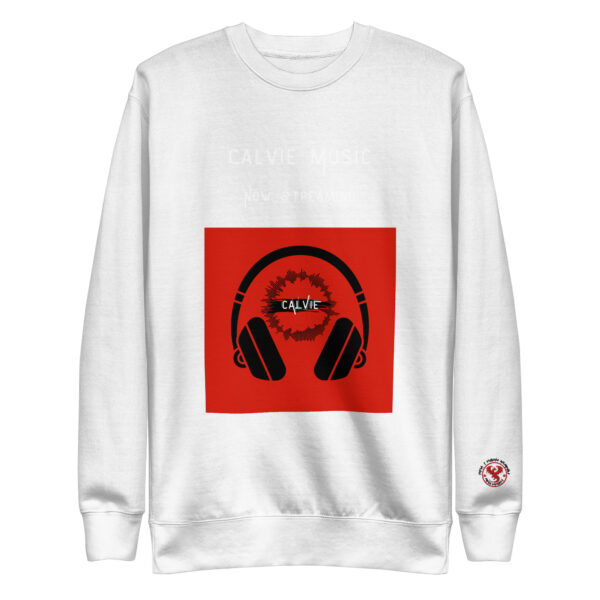 Calvie - "Now Streaming" Unisex Premium Sweatshirt - Image 14