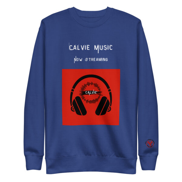 Calvie - "Now Streaming" Unisex Premium Sweatshirt - Image 9